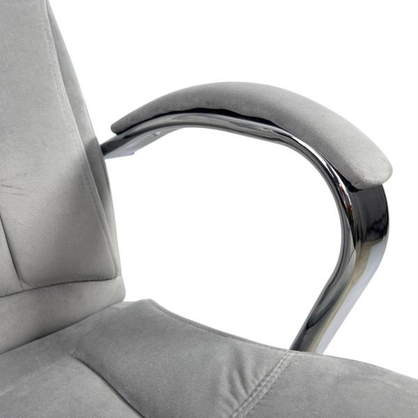 Кресло Calviano Bravo (серый велюр)