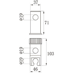 Душевая стойка AV Engineering AVSSS-028