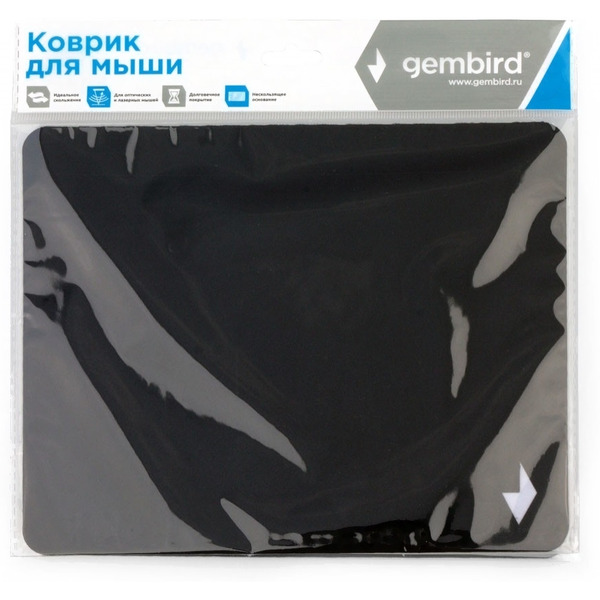 Коврик для мыши Gembird MP-BLACK