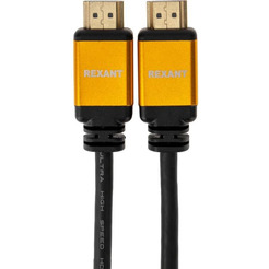 Кабель Rexant HDMI - HDMI 17-6005 (3 м, черный)