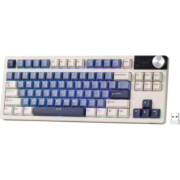 Клавиатура механическая Royal Kludge S85 Horizon Blue Cloud switch