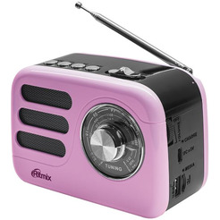 Радиоприёмник RITMIX RPR-033 (розовый)