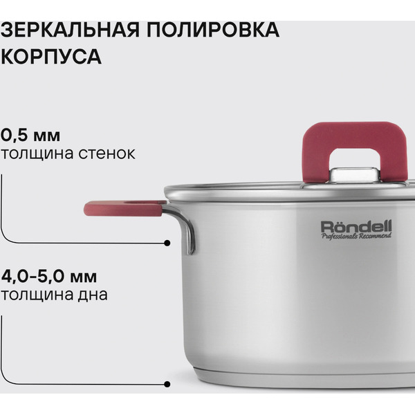 Набор посуды Rondell Savvy RDS-1662