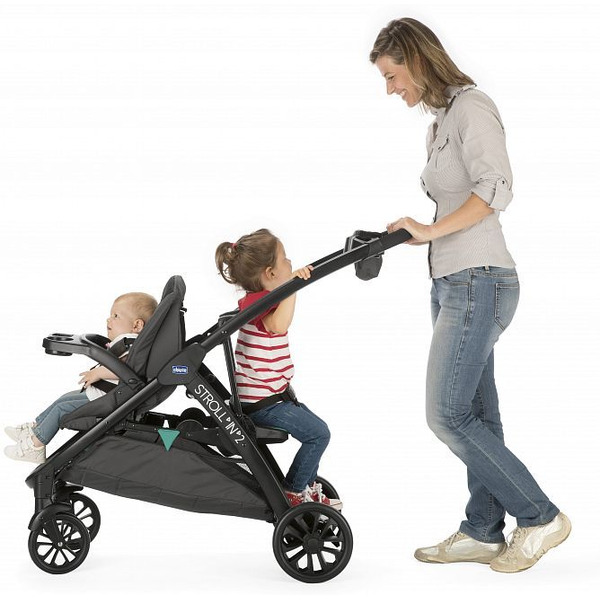 Прогулочная коляска CHICCO Stroll'in'2 (черный/красныйй)