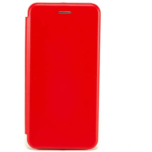 Чехол-книга CASE Magnetic flip для Xiaomi Redmi Note 8 (2019) / (2021) красный