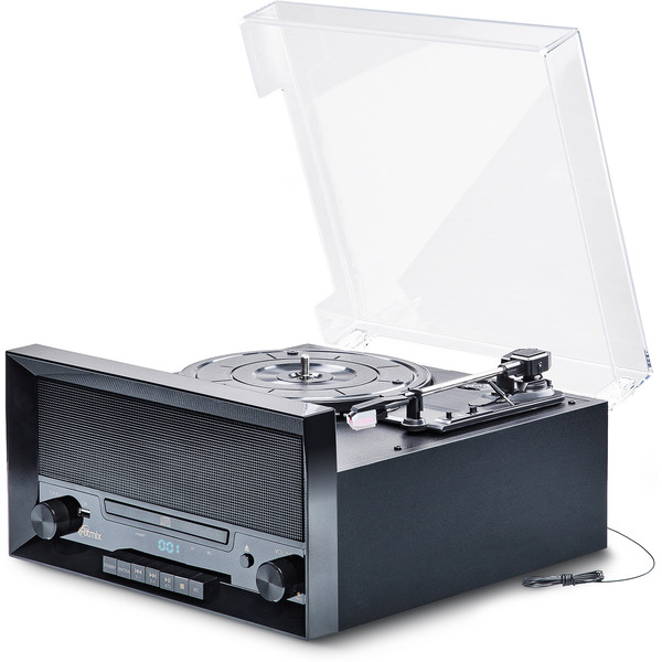 Виниловый проигрыватель RITMIX LP-400B Black