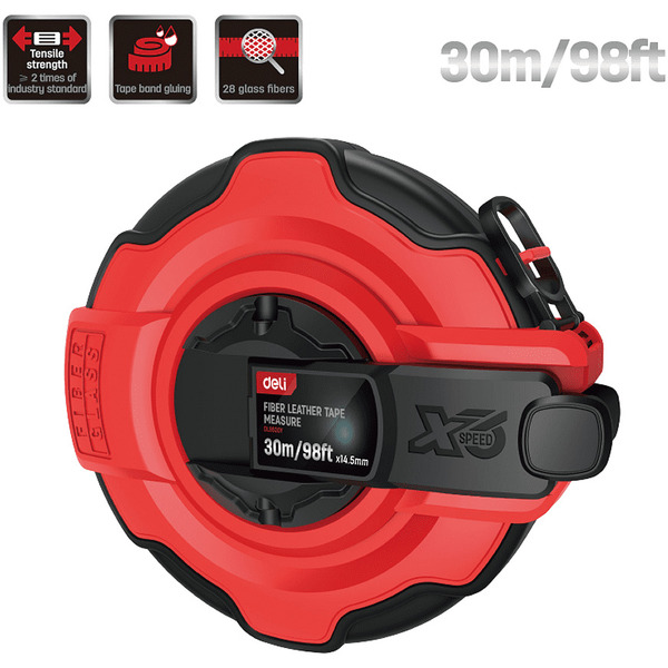 Рулетка Deli EDL9930Y