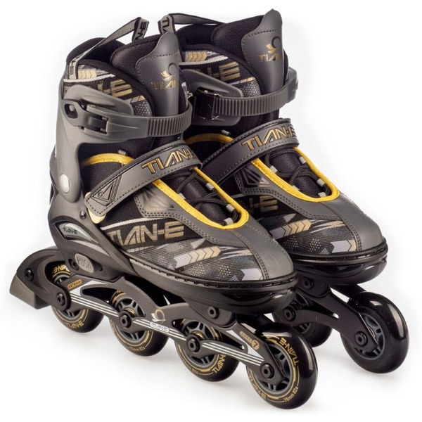 Коньки роликовые TIAN-E TE-781BKL