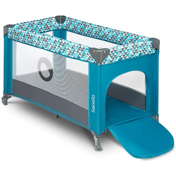 Кровать-манеж Lionelo Stefi (Green Turquoise)