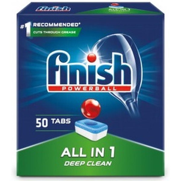 Таблетки Finish All in 1 Powerball 50 шт