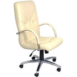 Кресло Nowy Styl Manager Steel Chrome (SP-J, бежевый)