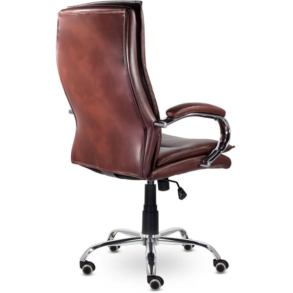 Кресло Brabix Premium Cuba EX-542 (экокожа/коричневый)
