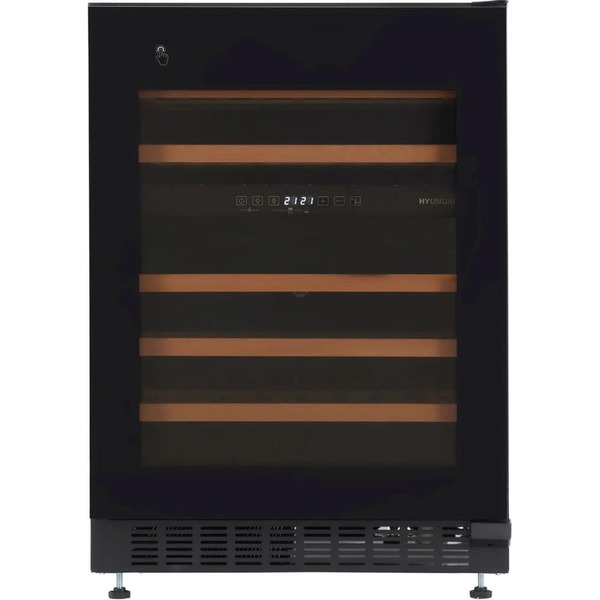 Винный шкаф Hyundai HBWC 0862 DUT (чёрный)