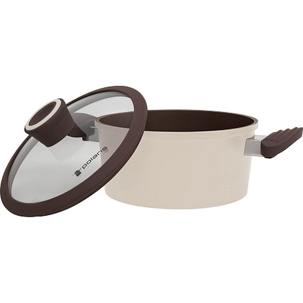 Кастрюля Safari-20C (2,3 л ) POLARIS Бежево -коричневая