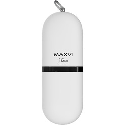 USB флеш Maxvi SF 16GB FD16GBUSB20C10SF (белый)