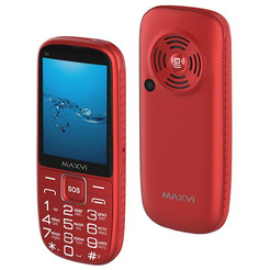 Мобильный телефон Maxvi B9 (красный)