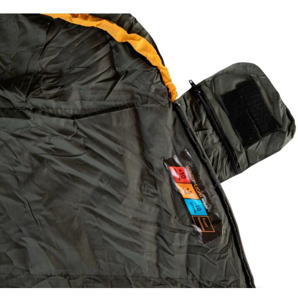 Спальный мешок кокон Tramp Windy Light Regular ( левый ) 220*80*55 см (-10°C)