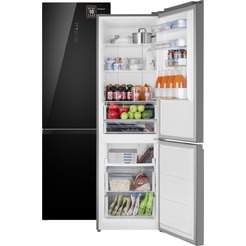Холодильник Weissgauff WRK 2000 Total NoFrost Inverter Black Glass