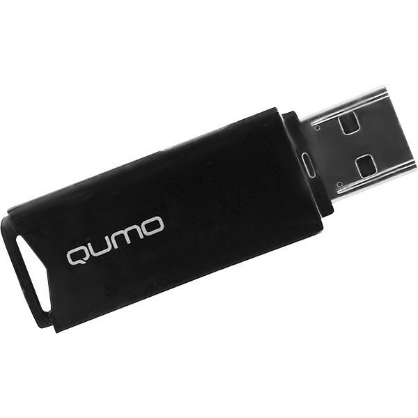 Флеш-накопитель Qumo QM16GUD-TRP-Black