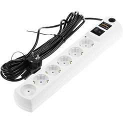 Сетевой фильтр Most HPw 5м (6 розеток) белый