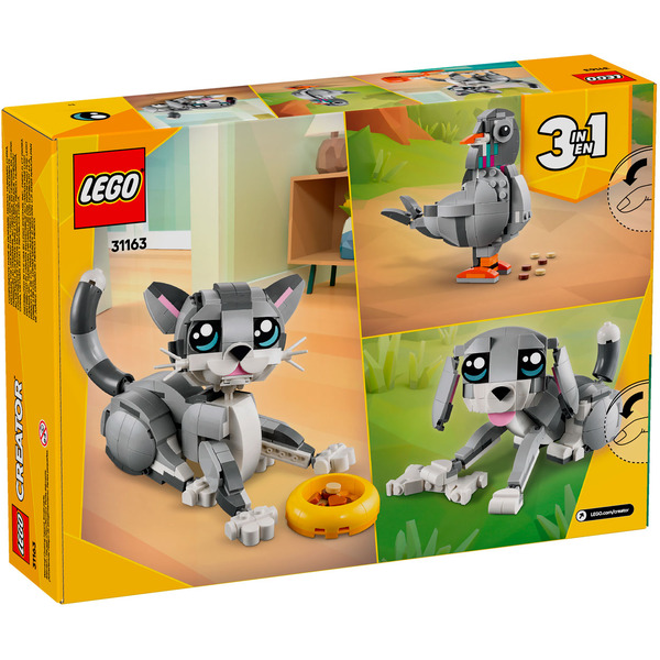 Конструктор LEGO Creator 3 в 1 31163 Озорной кот
