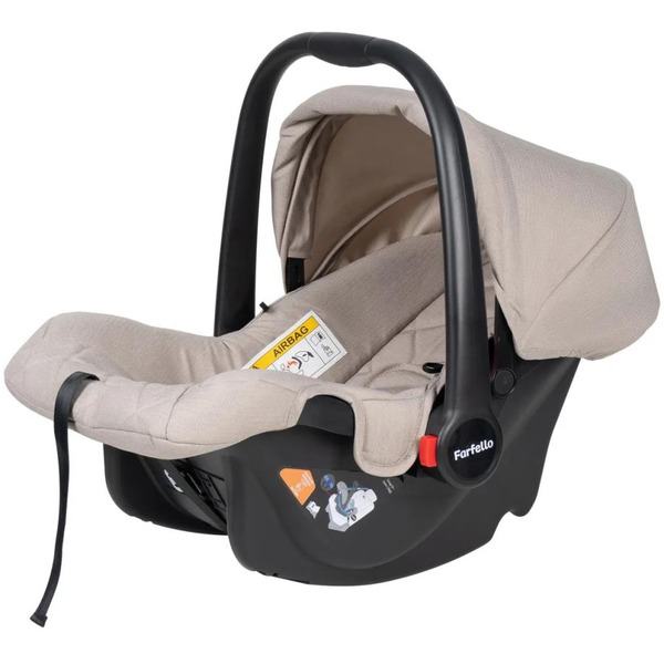 Детская универсальная коляска Farfello Baby Shell 2023 3 в 1 BBS-003 (кофейный)