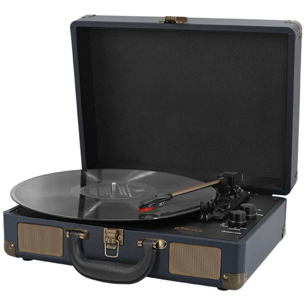 Виниловый проигрыватель RITMIX LP-160B темно- синий
