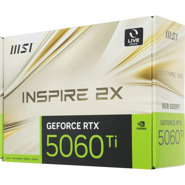 Видеокарта MSI GeForce RTX 5060 Ti 8G Inspire 2X