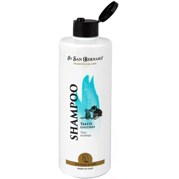 Шампунь для животных Iv San Bernard Traditional Line Talc для щенков и котят / SHTALC500 (500мл)
