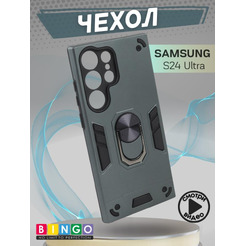 Бампер Bingo Warrior для SAMSUNG S24 Ultra Зеленый