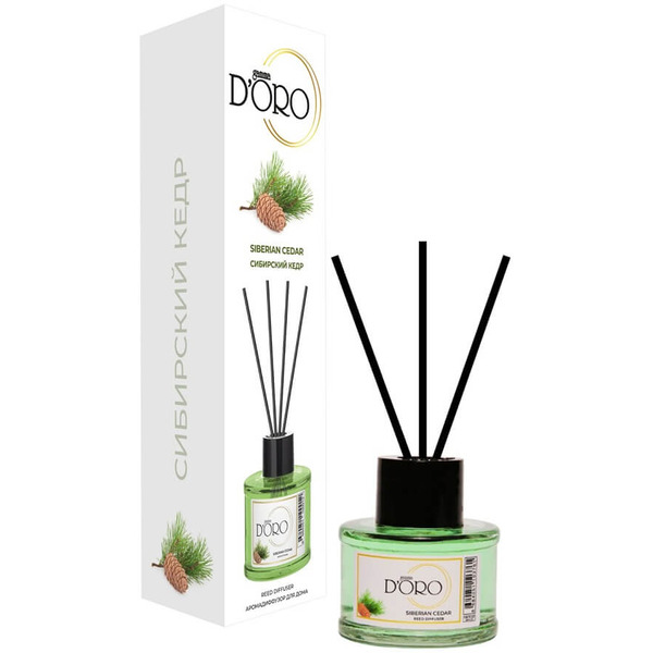 Аромадиффузор Gamma D'ORO Сибирский кедр 100 мл