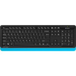Клавиатура + мышь A4Tech Fstyler FG1010 (черный/синий)