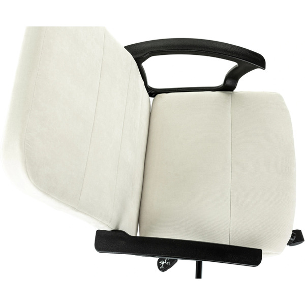 Офисное кресло Бюрократ Triest (молочный Fabric Velvet 20)