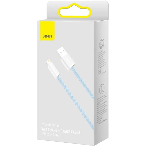 Кабель Baseus Dynamic Series Fast Charging Data Cable USB Type-A - Lightning CALD000503 (2 м, голубой)