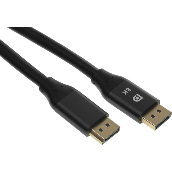 Кабель Buro CS-DP-DP-1.4-10 (10 м, черный)