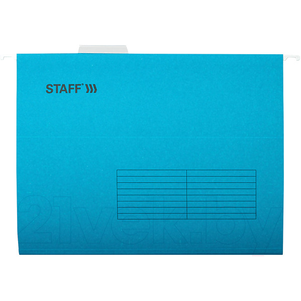 Папка подвесная Staff 270928 (10 шт, синий)