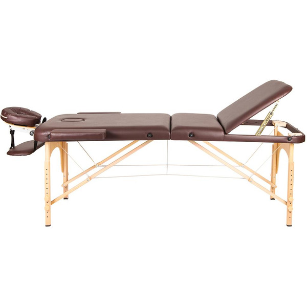 Массажный стол Atlas Sport Складной 3-с 70см (коричневый)