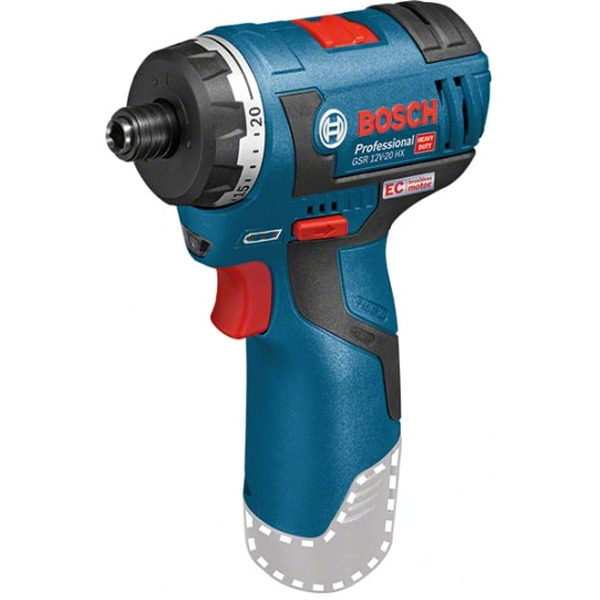Шуруповерт Bosch GSR 12V-20 HX Professional (06019D4102)