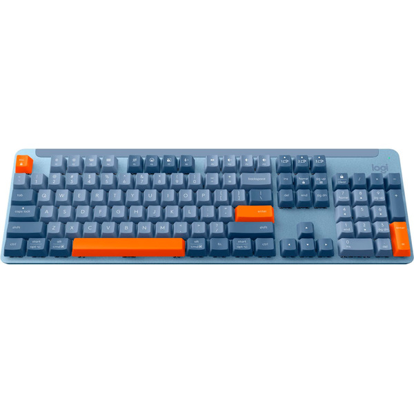 Клавиатура Logitech Signature K865 920-012186 (серо-голубой, с гравировкой)