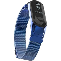 Ремешок Bingo Magnetic для Xiaomi Mi Band 3/4 (синий)