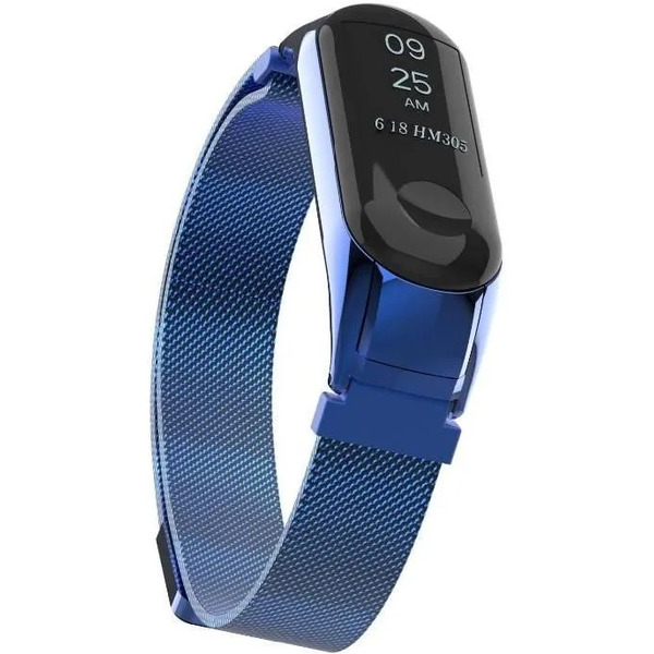 Ремешок Bingo Magnetic для Xiaomi Mi Band 3/4 (синий)
