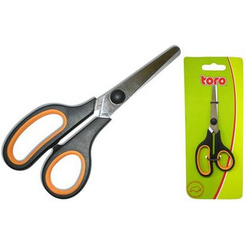 Ножницы универсальные УТЦ  металлические с пластмассовыми ручками 15 см (арт. 260284)