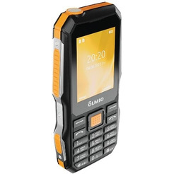 Мобильный телефон Olmio X04 (черный/оранжевый)