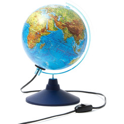 Глобус Globen Физико-политический с подсветкой интерактивный INT12100298