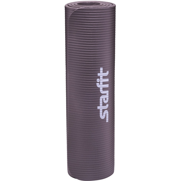 Коврик Starfit FM-301 NBR (10 мм, серый)
