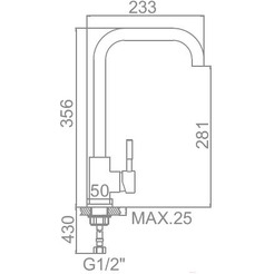 Смеситель Ledeme L74998A-4