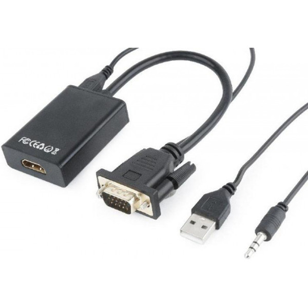 Адаптер CABLEXPERT A-VGA-HDMI-01