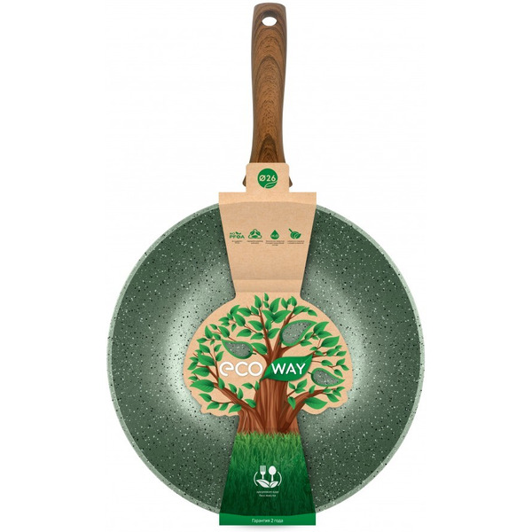 Сковорода ВОК НМП Eco Way EW3126