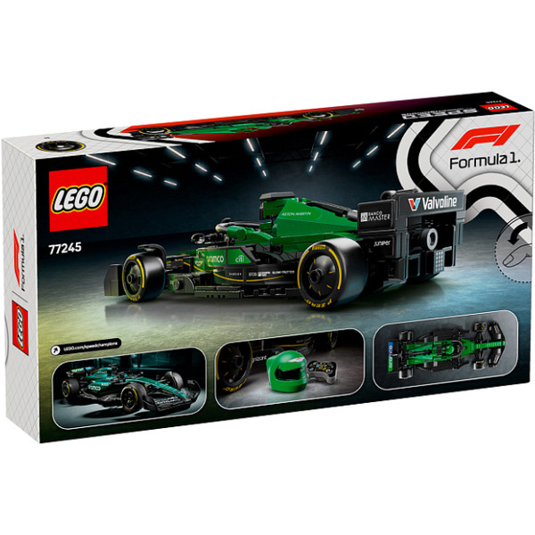 Конструктор LEGO Speed Champions 77245 Гоночный автомобиль Aston Martin Aramco F1 AMR24