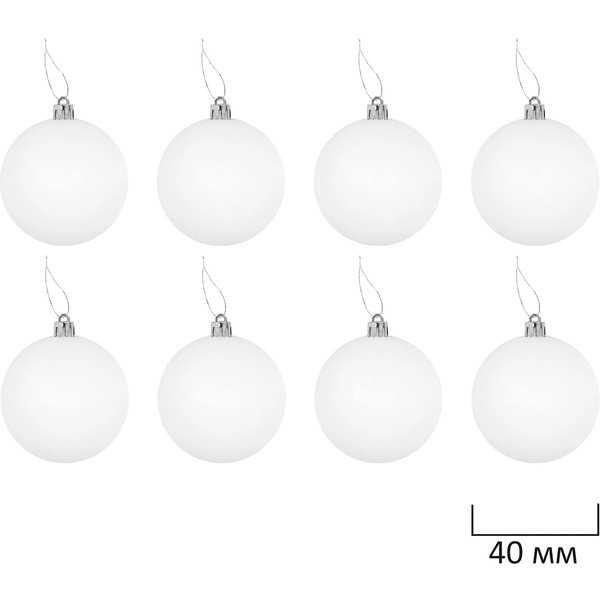 Шары елочные ЗОЛОТАЯ СКАЗКА Red&Snow Winter 592595 (красный, белый )